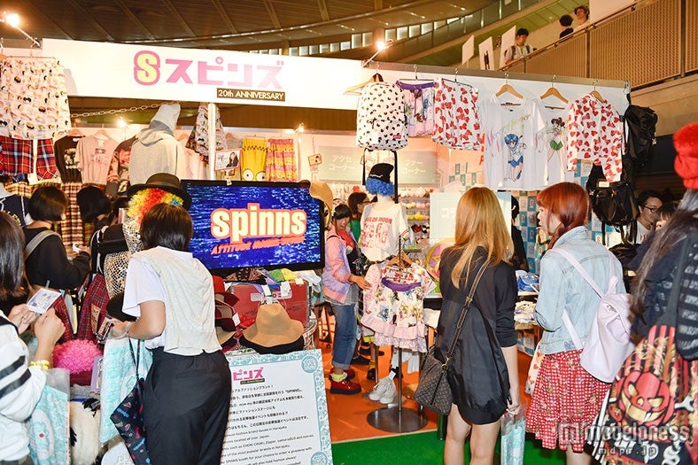「SPINNS」のブース