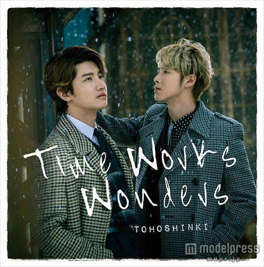 東方神起「Time Works Wonders」CD+DVD(2014年11月5日発売)