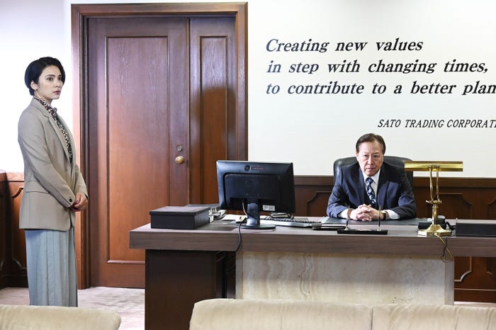 秋元才加、石橋凌「モンスター」第5話(C)カンテレ