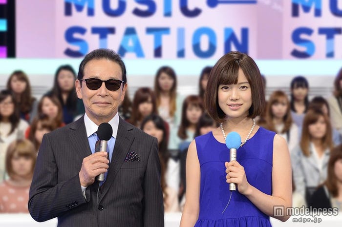 タモリ・弘中綾香アナウンサー(画像提供:テレビ朝日)