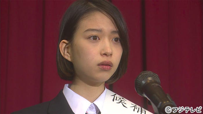 森川葵/ショートドラマ「黒い生徒会選挙」より