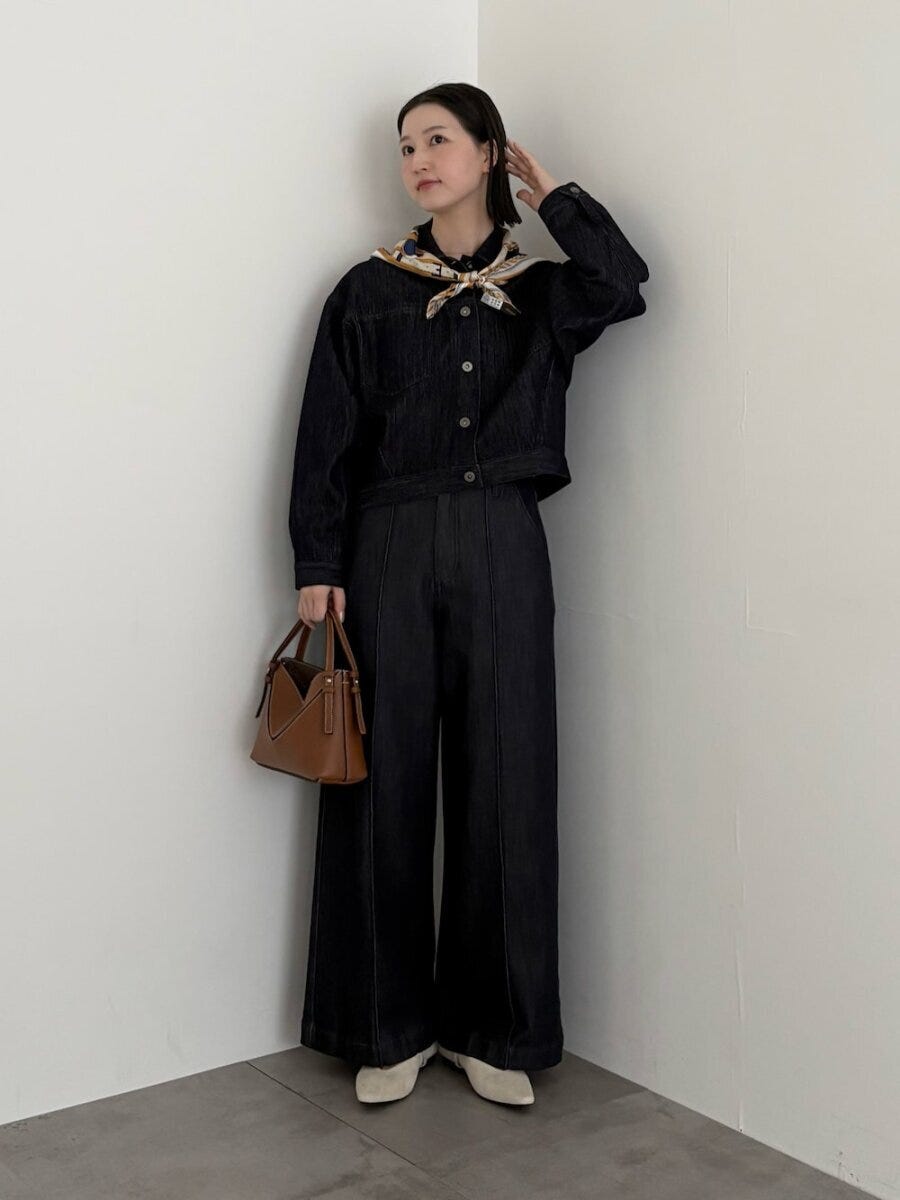 ワイドデニムコーデ5