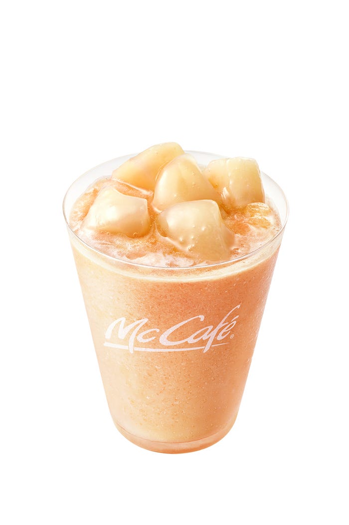 ゴロゴロ もものスムージー/画像提供:日本マクドナルド