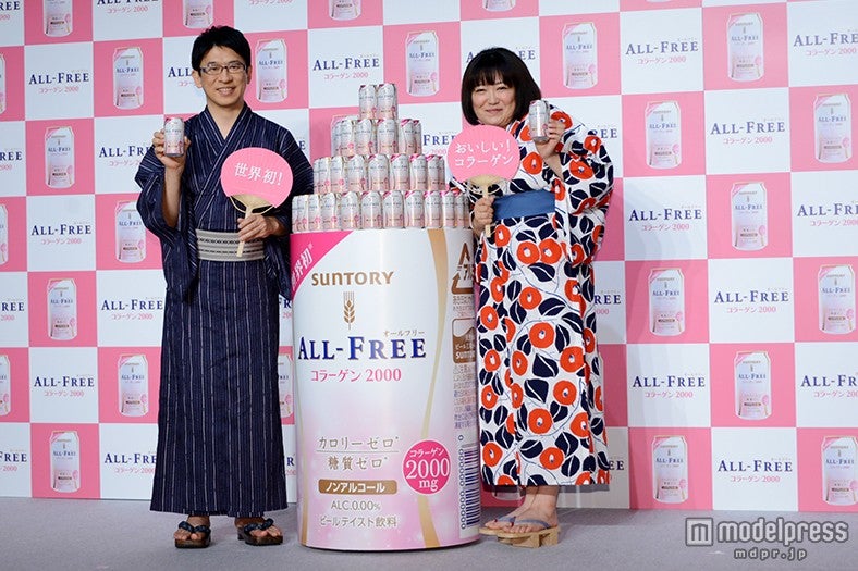 齋藤孝教授と黒沢かずこ