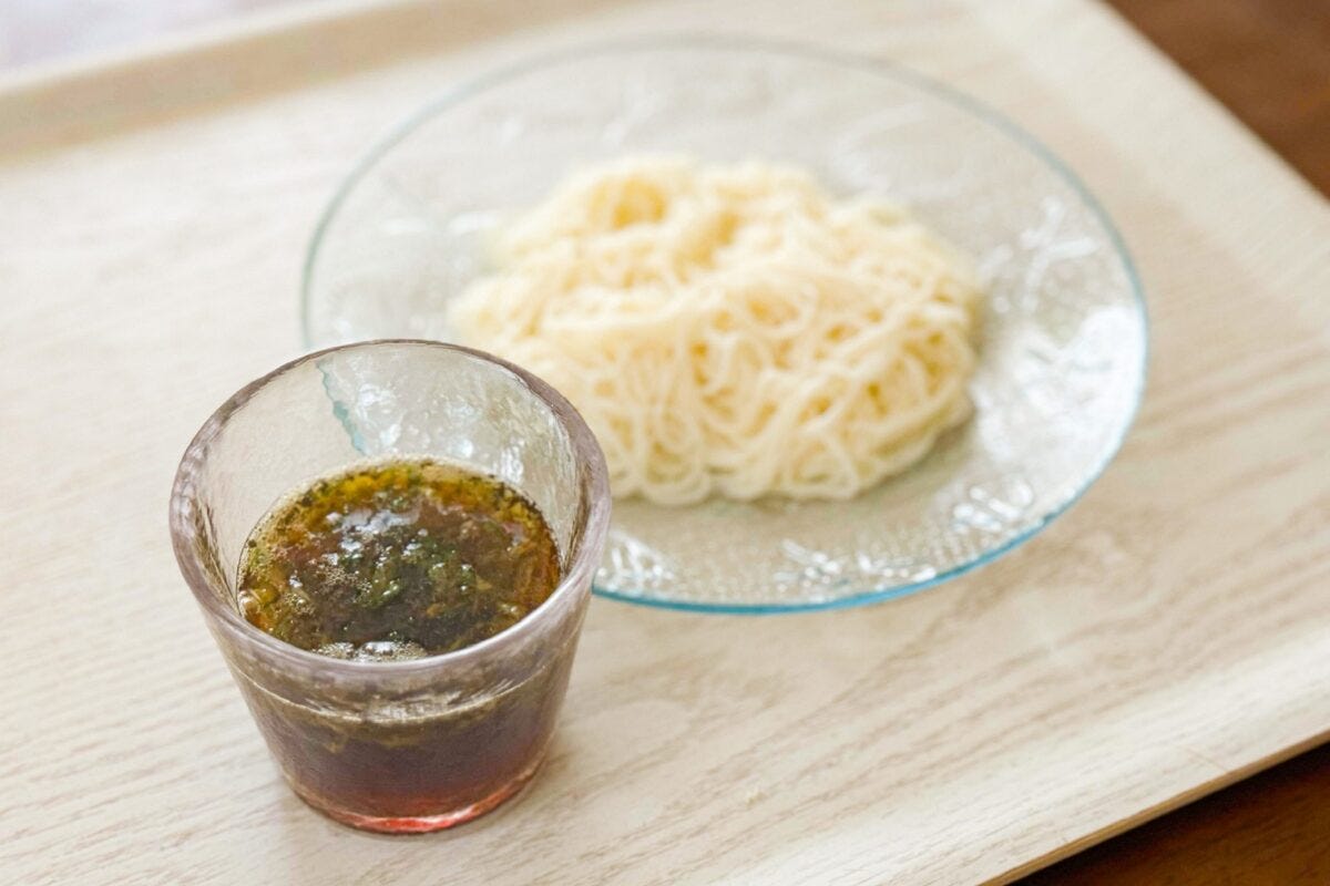 野菜すりおろしそうめん