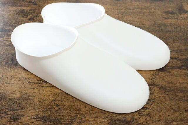ダイソーのシリコーンお風呂スリッパ