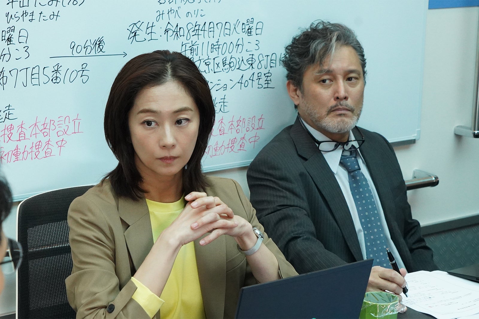 優香、横田栄司「ボーダレス～広域移動捜査隊～」第1話（C）テレビ朝日