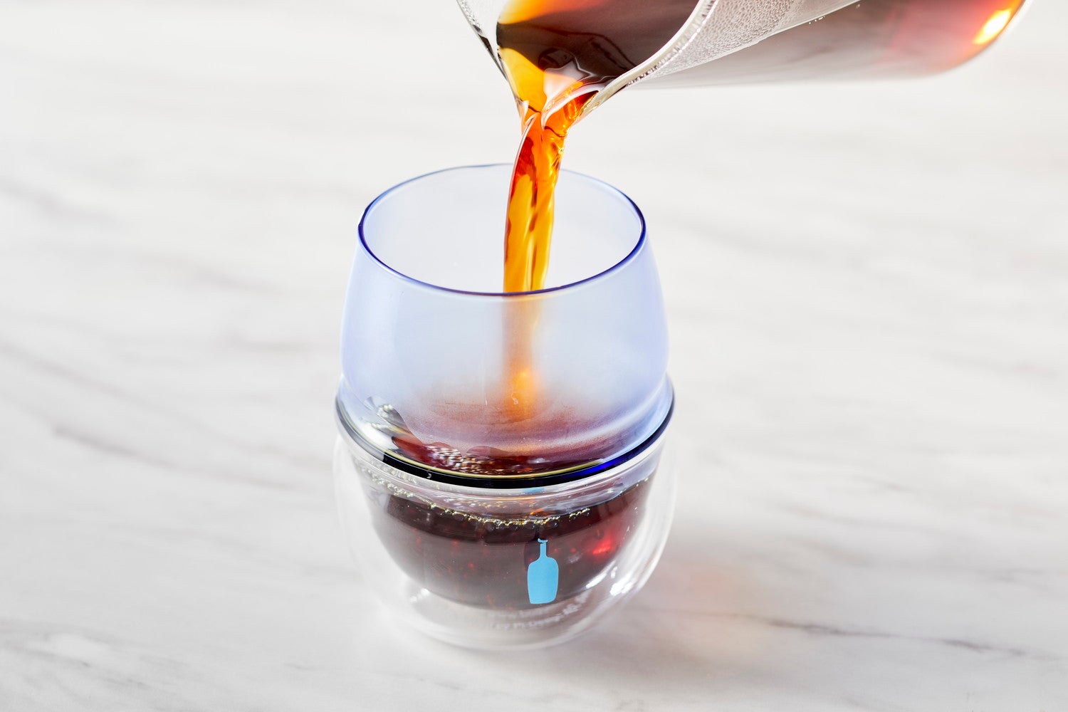 【福岡天神カフェ限定】ダブルウォールアロマグラス3,080円／画像提供：Blue Bottle Coffee Japan