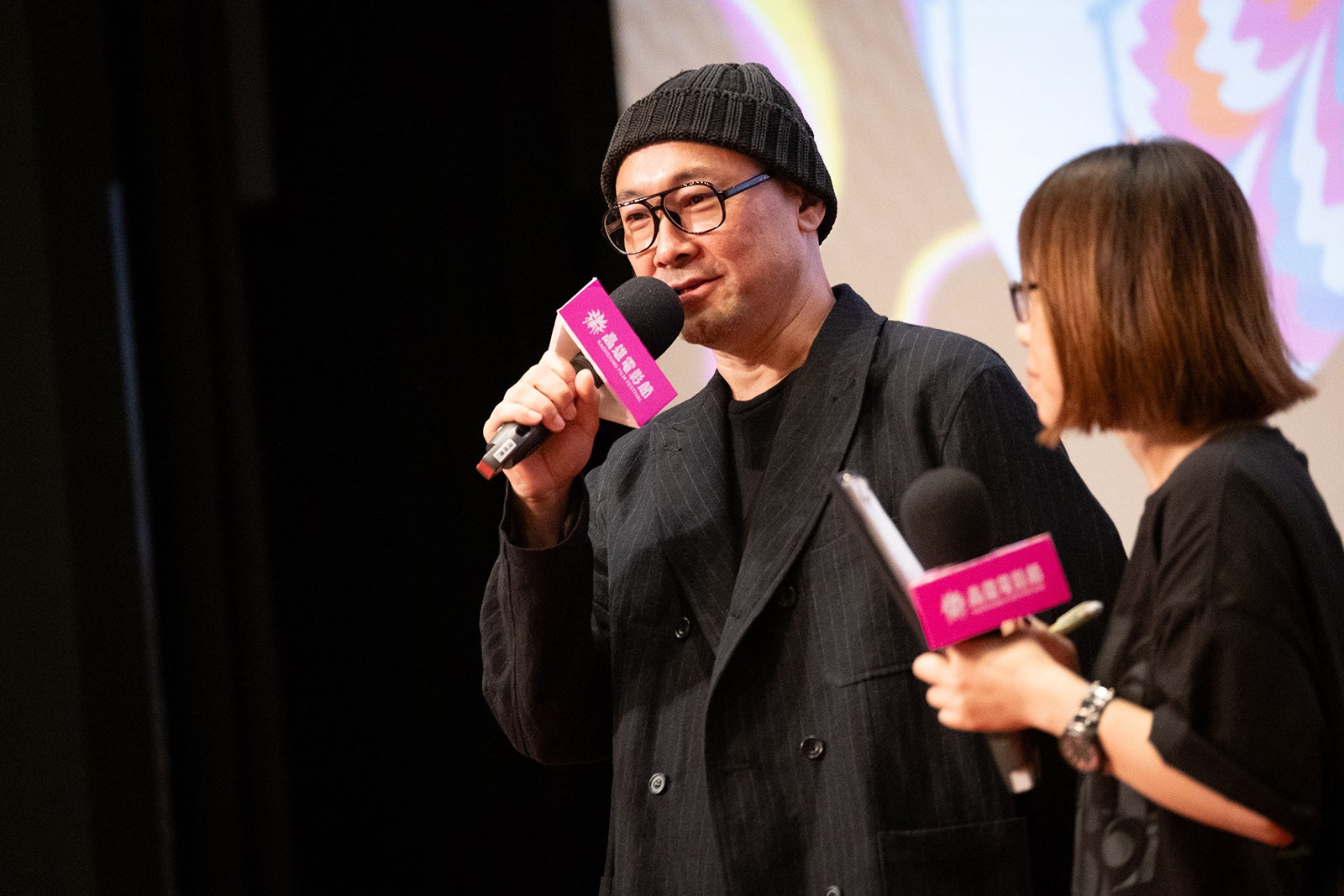 内田英治監督ら（C）2024『マッチング』製作委員会