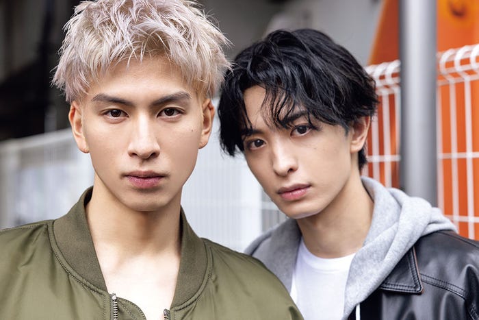 長谷川慎、木村慧人(画像提供:小学館)