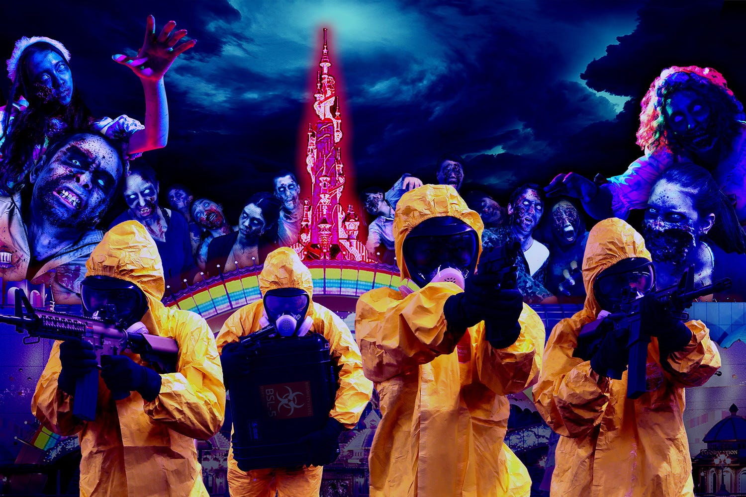 サンリオピューロランド“3年ぶり”ホラーイベント「オバケンゾンビランド」開催決定