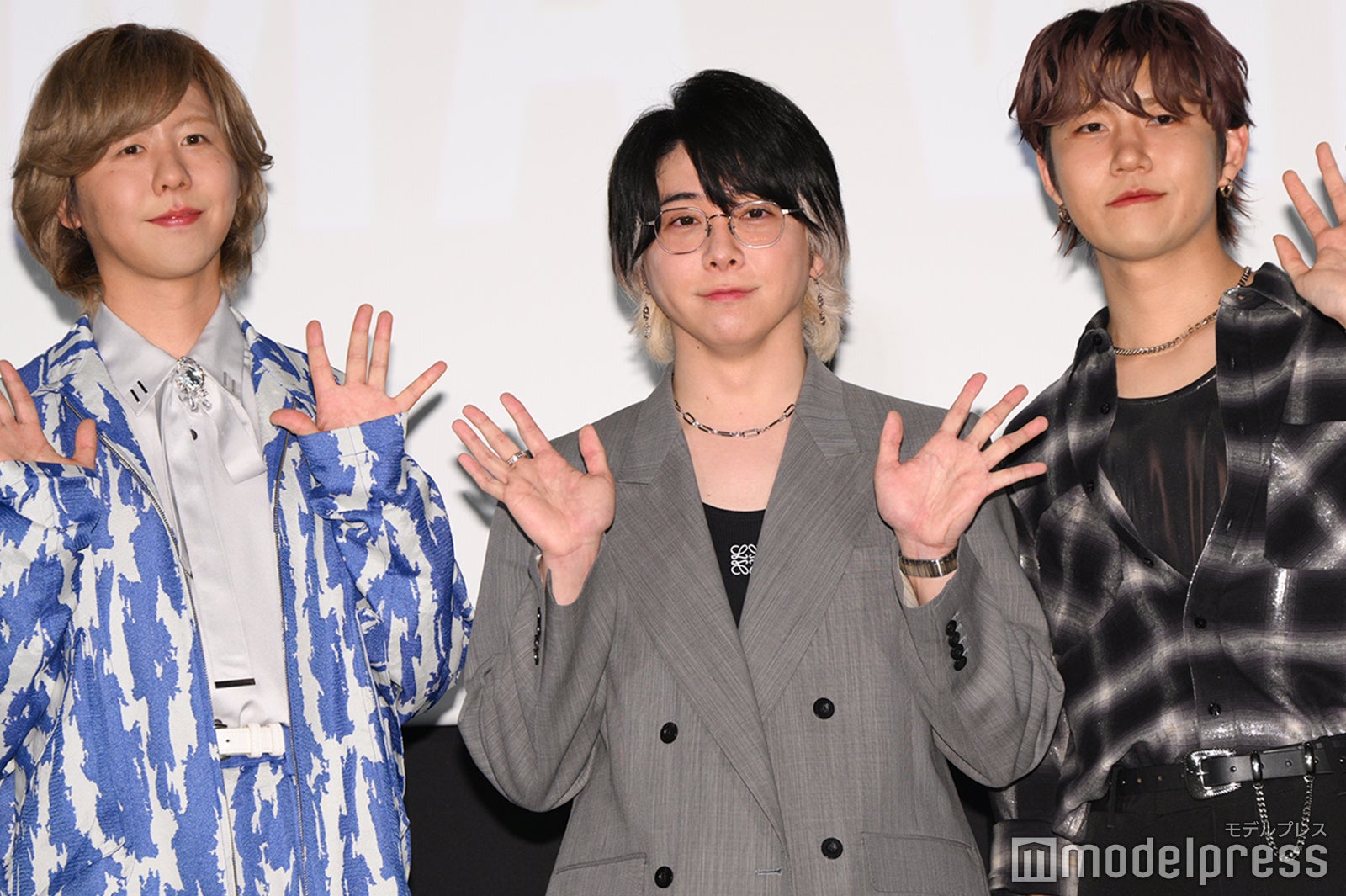 藤澤涼架、大森元貴、若井滉斗（C）モデルプレス