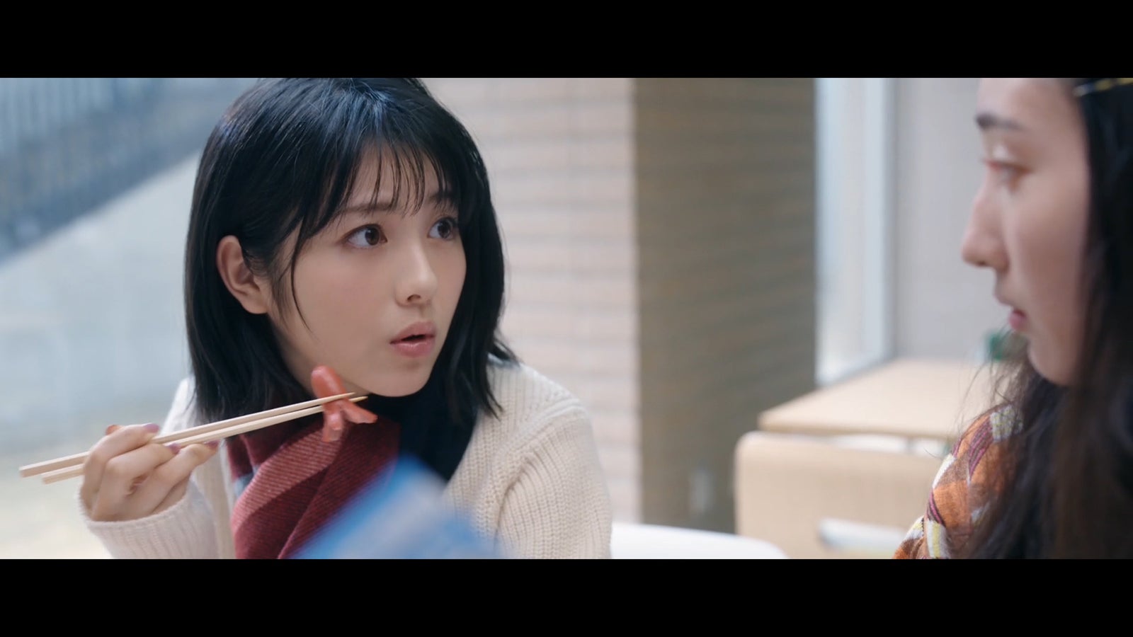 浜辺美波／2019年度「JR SKISKI」CMより（提供写真）