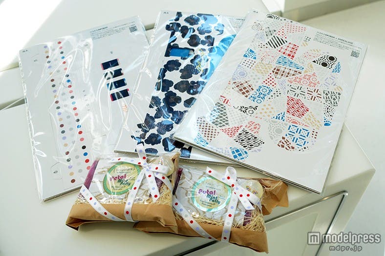 (上から)「ハコスコ」と「Soaptopia製石鹸」