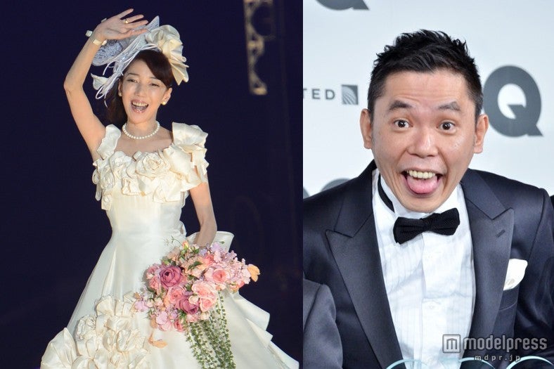 太田光代、結婚24周年で初ウエディングドレス　華やかすぎる舞台に登場