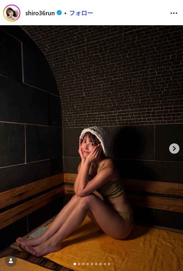 白間美瑠 Instagramより