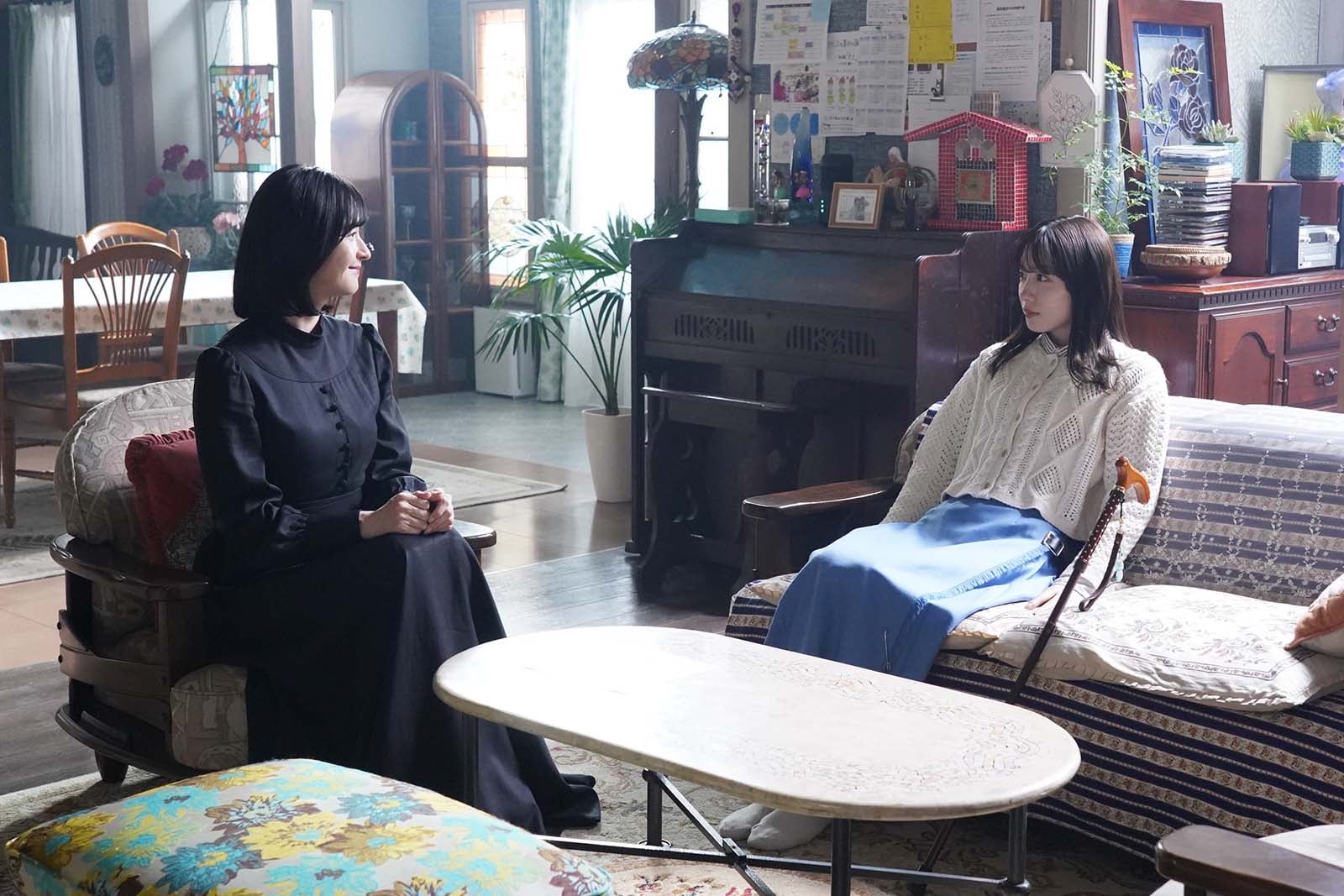 松本若菜、永野芽郁「君が心をくれたから」第10話より（C）フジテレビ