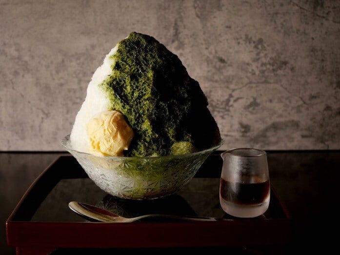 丹沢大山茶のかき氷（税込1210円）（提供画像）