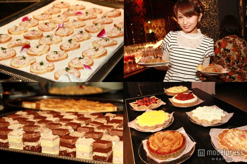 女心を刺激する美味しいフードメニュー／モデル：みさみさ