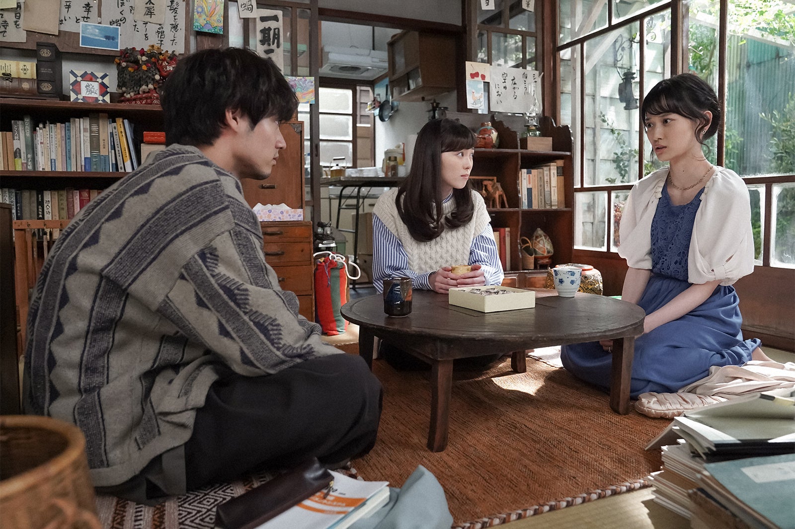 赤楚衛二、福原遥、山下美月／「舞いあがれ！」第84話（C）NHK