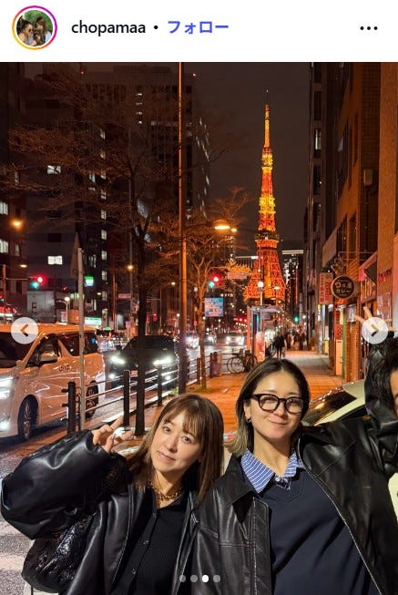 みちょぱ母Instagramより