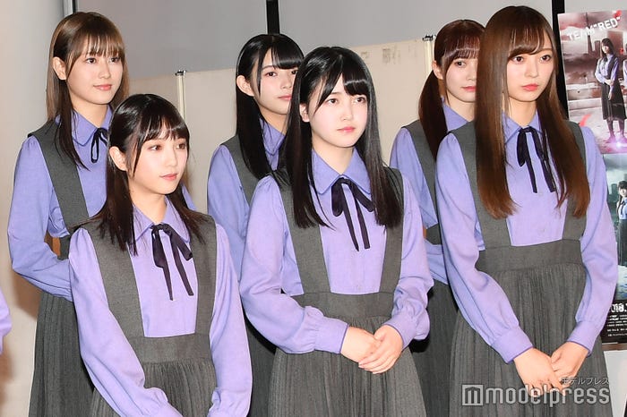 (下段左から)与田祐希、久保史緒里、梅澤美波(上段左から)守屋茜、柿崎芽実、加藤史帆 (C)モデルプレス