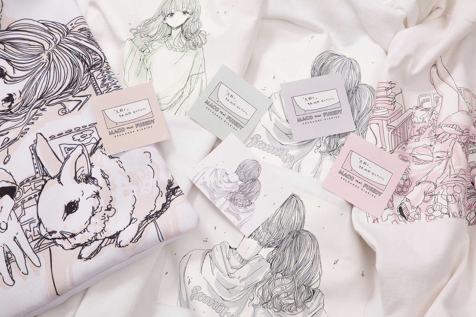 二人のコラボグッズが完成（提供画像）