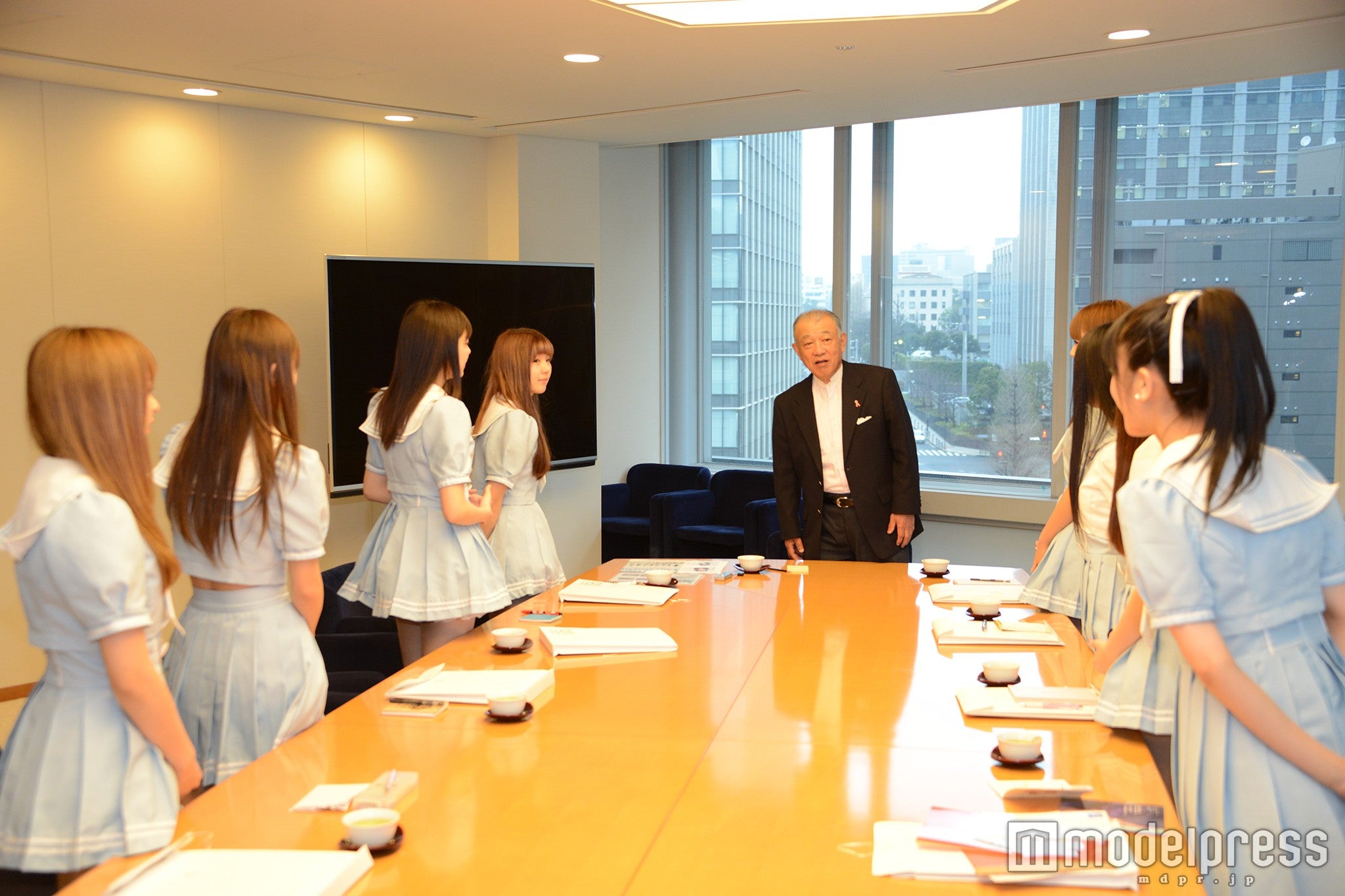 アキシブproject／笹川陽平会長と対談（C）モデルプレス