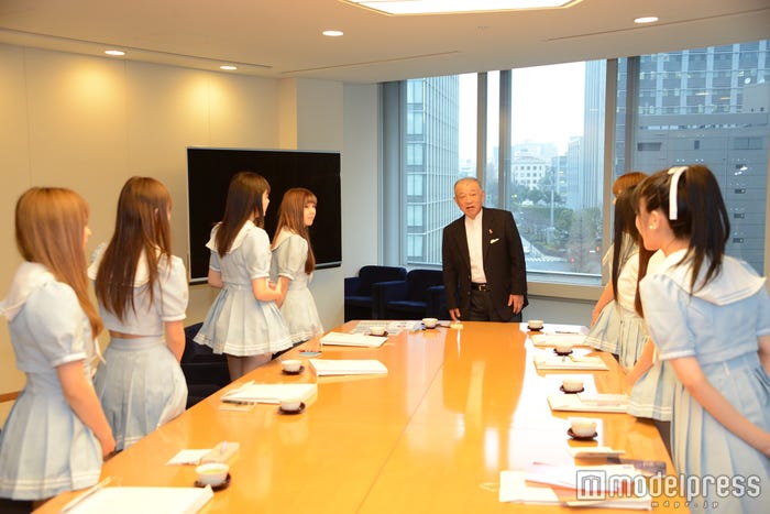 アキシブproject/笹川陽平会長と対談(C)モデルプレス