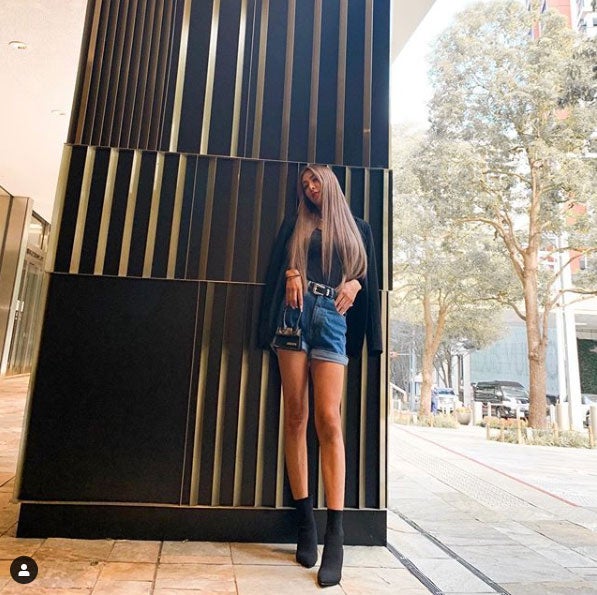 GENKING、スラリ美脚の秋コーデに絶賛の声