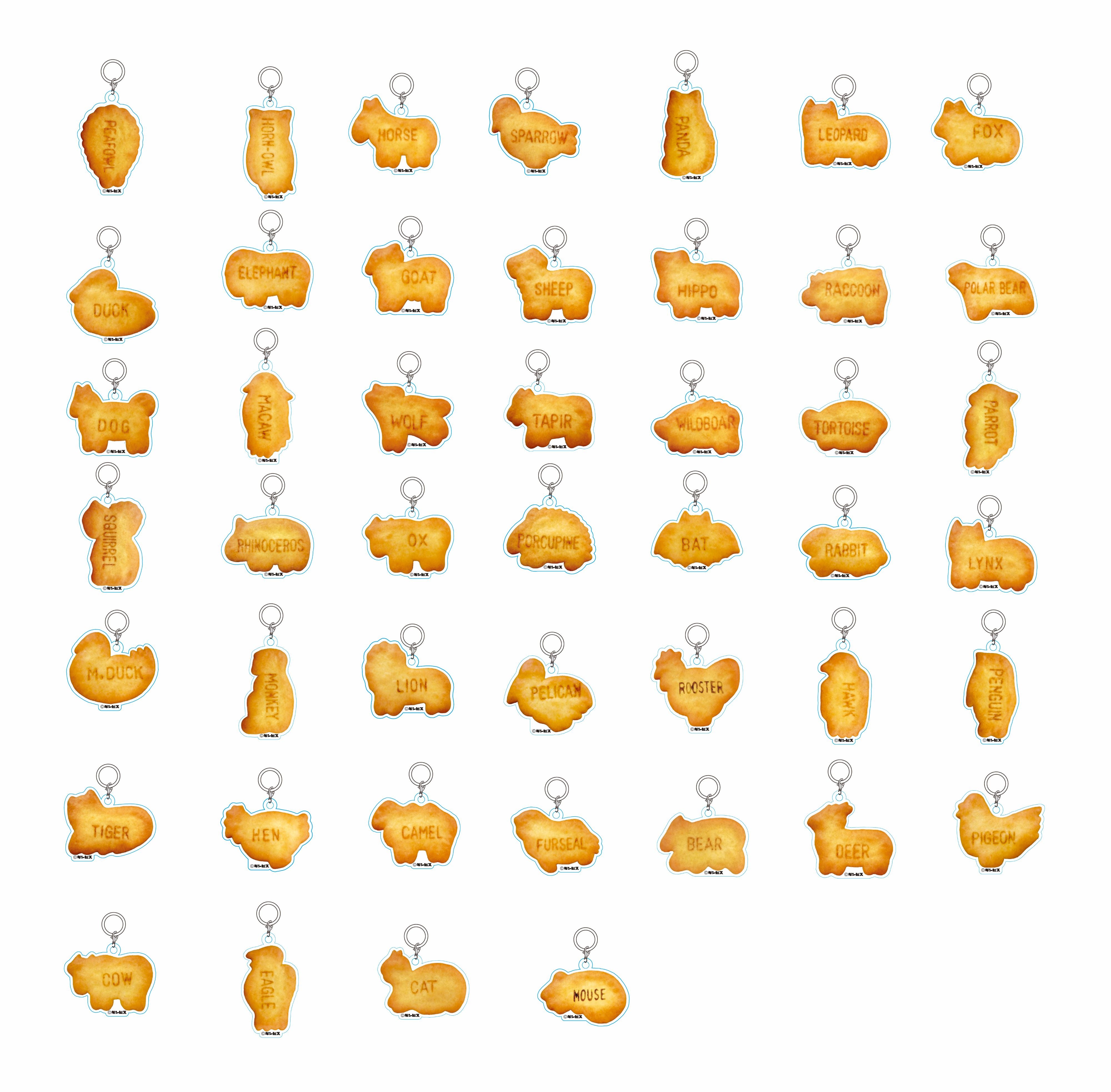 ビスケットアクリルマーカーチャーム／提供画像