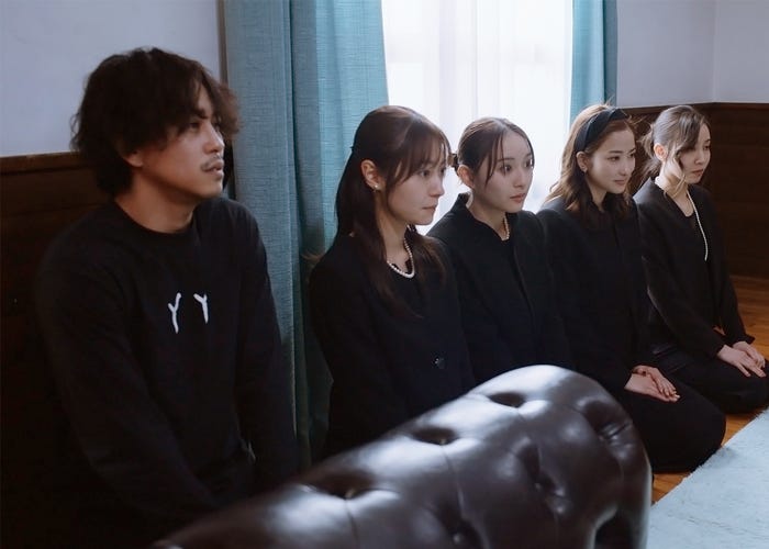佐野岳、田辺桃子、浅川梨奈、星野奈緒、君島光輝「49日の真実」(提供写真)