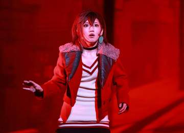 元AKB48村山彩希 舞台「ダンダダン」で派手なアクションシーンを披露