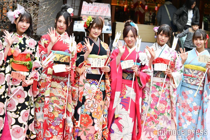 (左から)川後陽菜、相楽伊織、樋口日奈、星野みなみ、山崎怜奈、佐藤楓 (C)モデルプレス