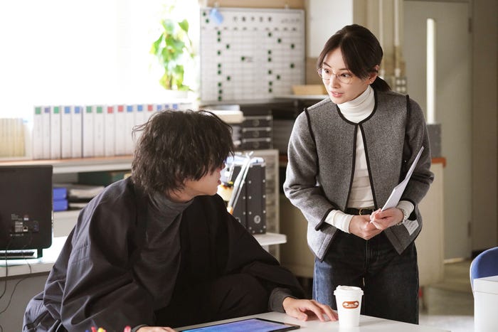 山田裕貴、北川景子 「女神の教室~リーガル青春白書~」第4話より(C)フジテレビ