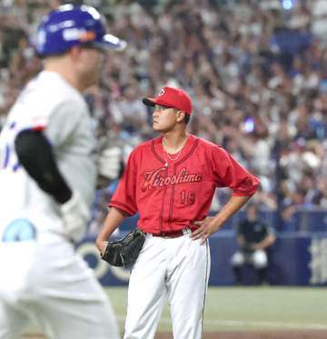 広島・森 自身初3イニング連続被弾「野手の方に申し訳なかった」 新井監督「全部の球種が真ん中近辺に集まっていた」