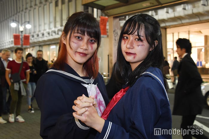 渋谷ハロウィンにて/2019年10月31日撮影(C)モデルプレス