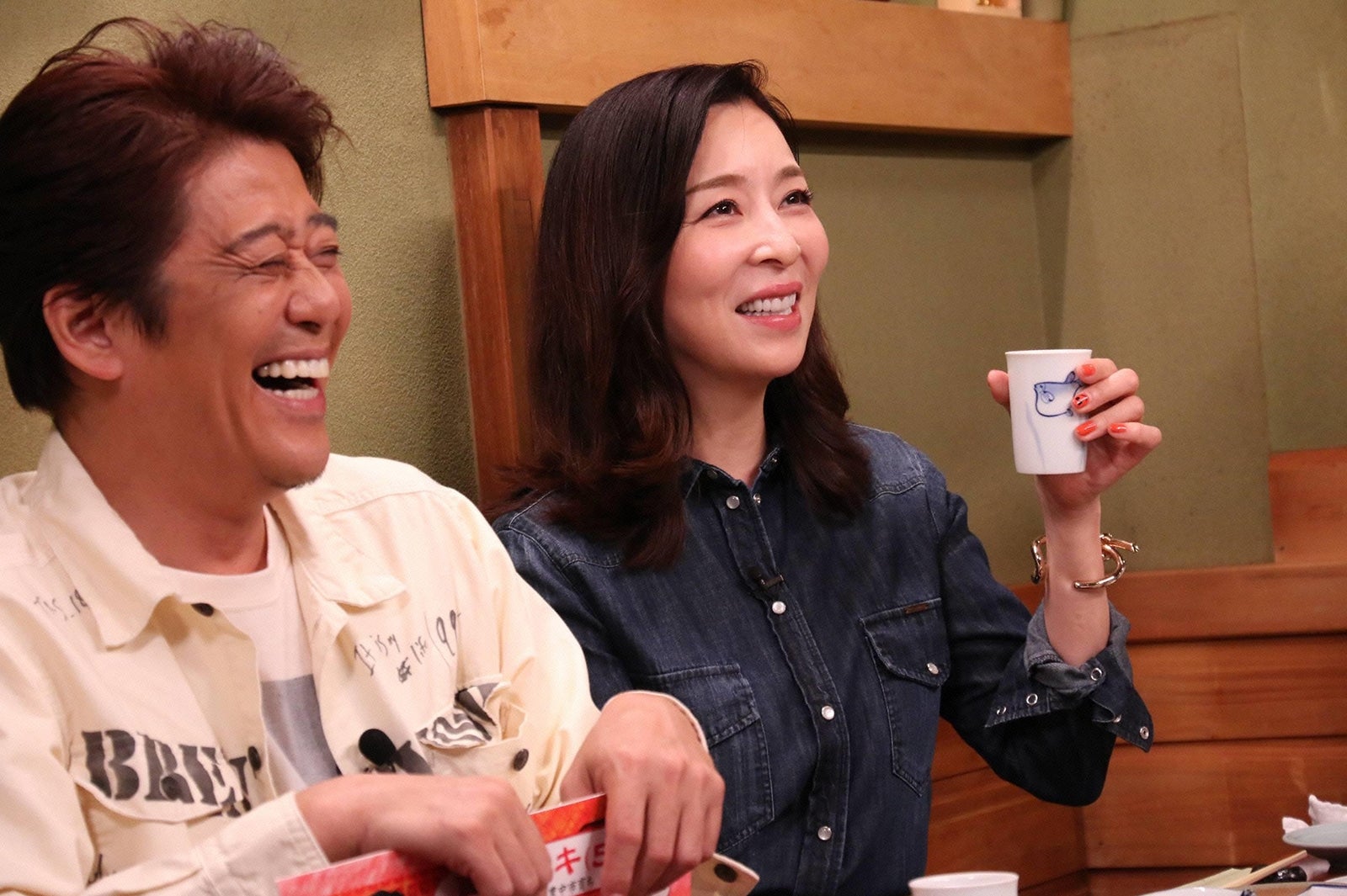 坂上忍、真矢ミキ （C）フジテレビ