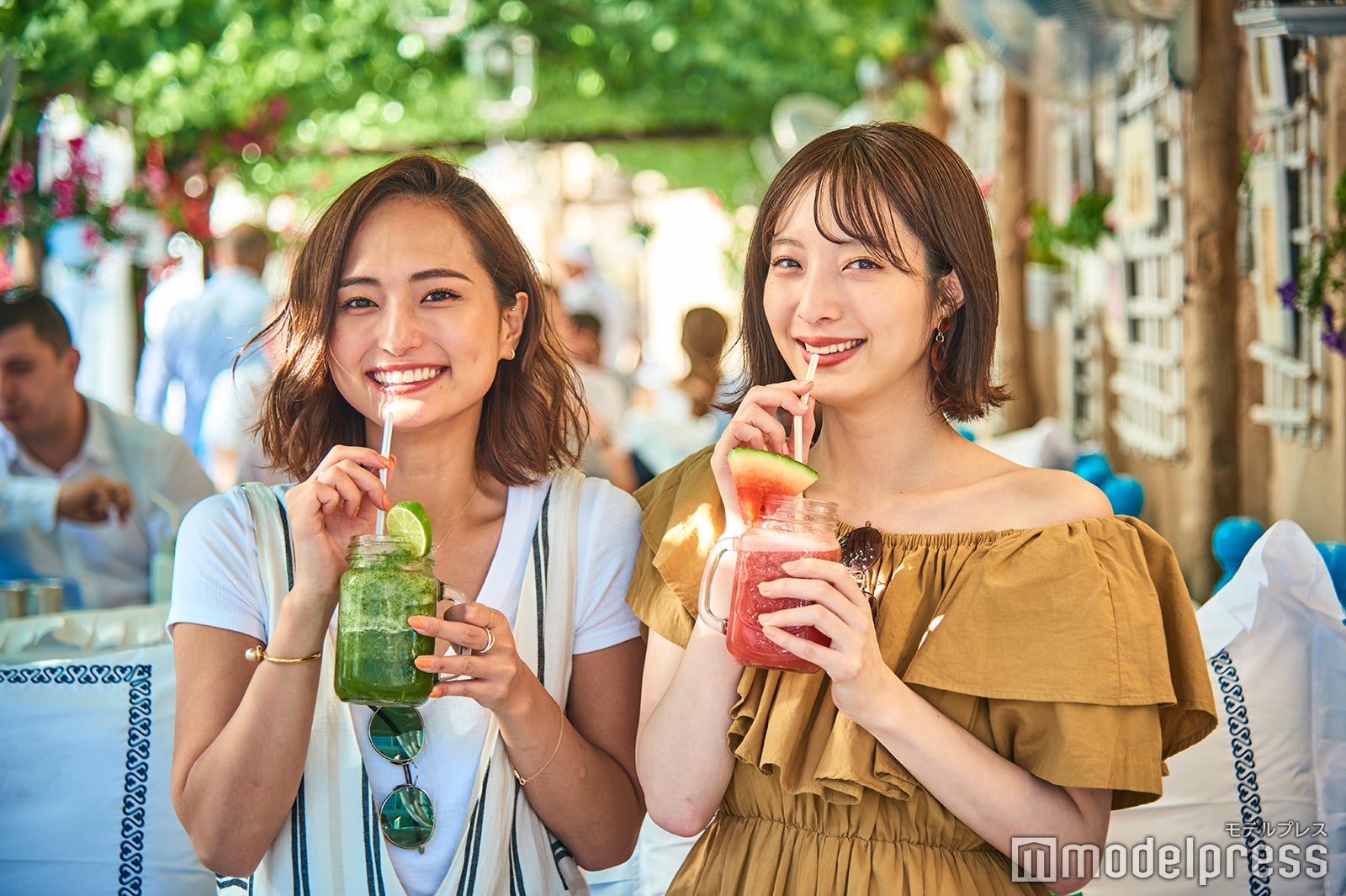 渇きを美味しく潤す素材感たっぷりのジュースがおすすめ（C）モデルプレス