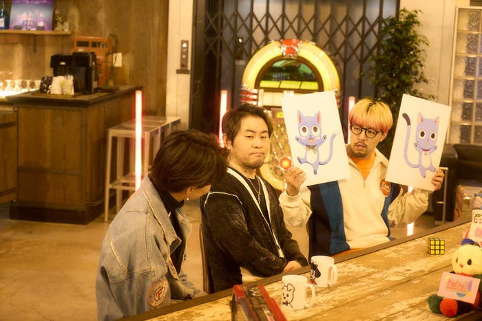 (左から)佐藤大樹、真島ヒロ、世界(C)日本テレビ