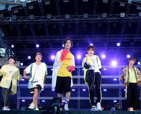 Da-iCE、縦横無尽に駆け抜ける!初披露曲も<a-nation 2018>