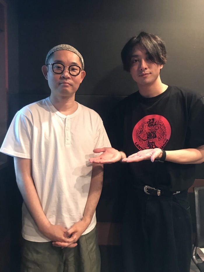 「渡部秀 アクターズ・レイディオ」に今野浩喜(左)がゲスト出演(提供写真)