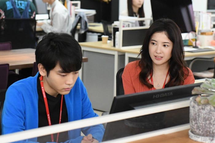 泉澤祐希、吉高由里子/「わたし、定時で帰ります。」第6話より(C)TBS