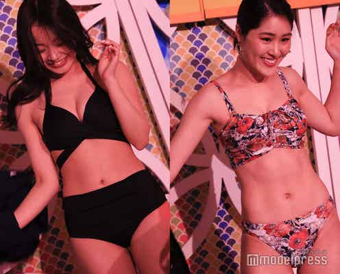 美女のSEXY生着替えに興奮!豊満バストがちらり<深夜の生脱ぎトレンド水着チェック>