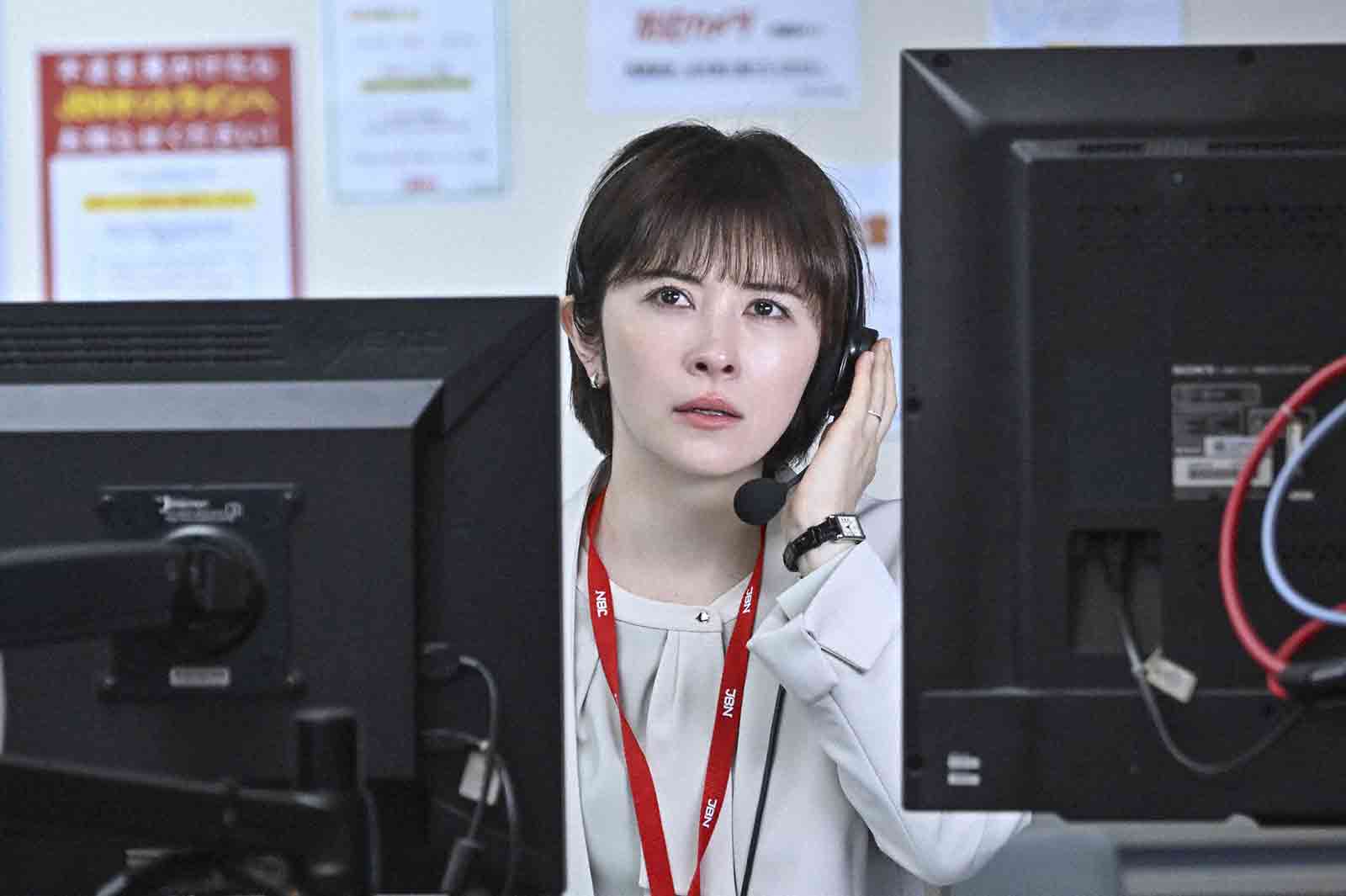 宮澤エマ「キャスター」第6話（C）TBS