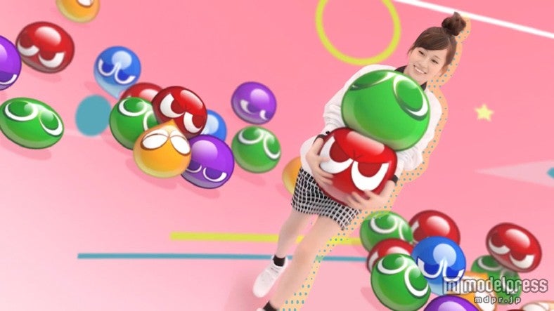 「ぷよぷよテトリス」の新CMに出演する前田敦子