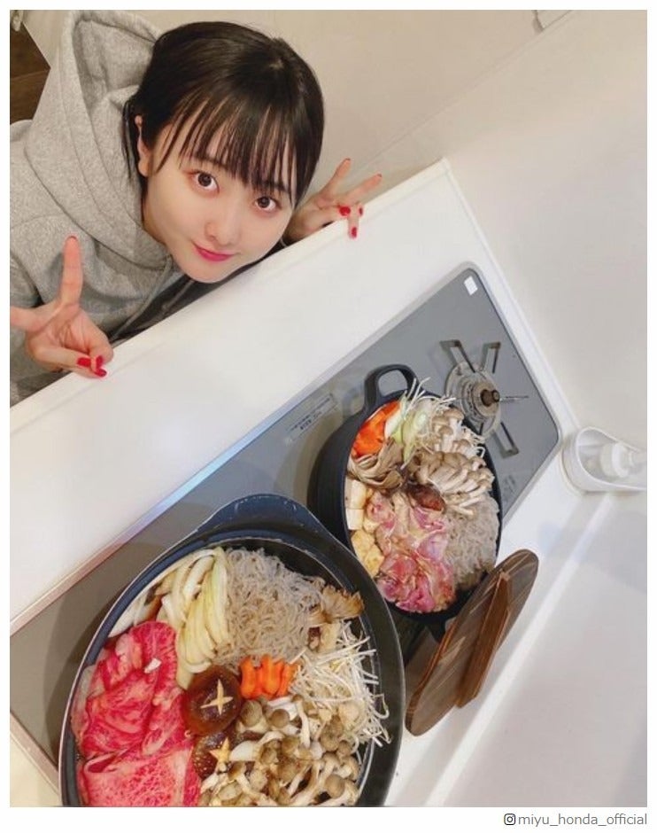 本田望結、手作り料理＆ケーキ披露「こんな妹最高すぎる」「兄妹になりたい」の声