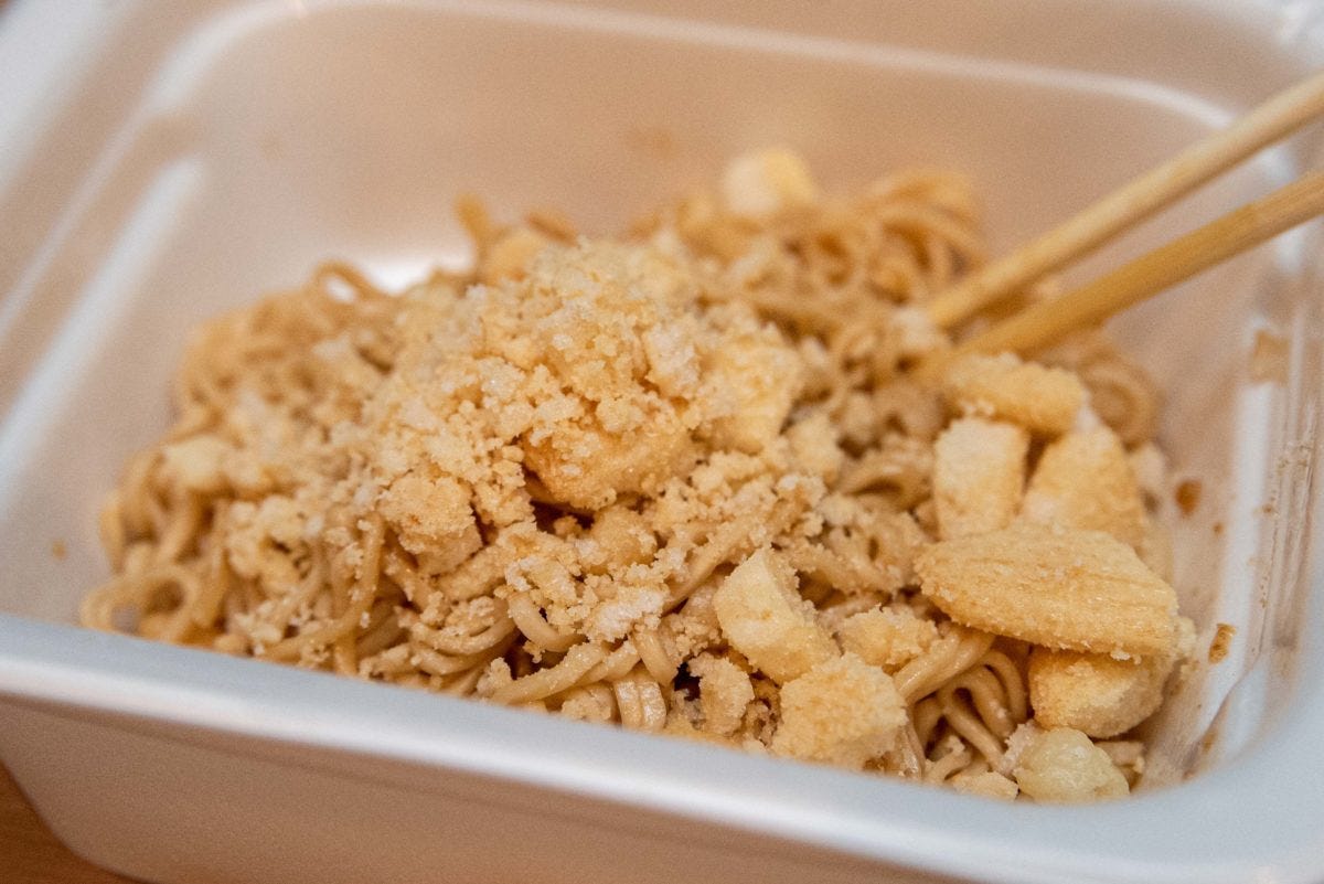 ハッピーターン焼そば