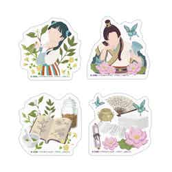 和紙ステッカー(ランダム4種) 税込550円(C)日向夏/イマジカインフォス イラスト:しのとうこ