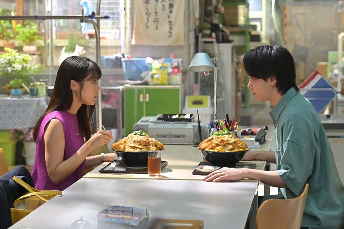 有村架純、中村倫也「石子と羽男―そんなコトで訴えます?―」最終話より(C)TBS